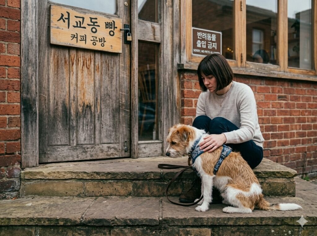 반려동물 음식점 동반출입 이 허용됐는데 왜 못 들어가나요?