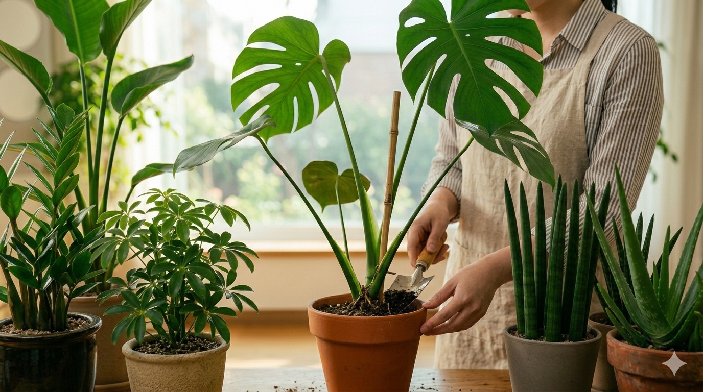 실내식물 키우기