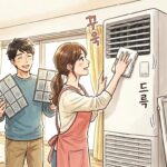 에어컨 셀프 청소 방법